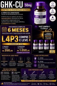 GHK-CU 50mg – Compre 3 Leve 4